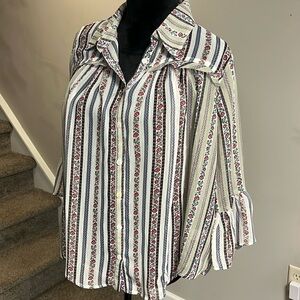 Sheer Boho style blouse